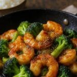 black pepper shrimp and broccoli recipe