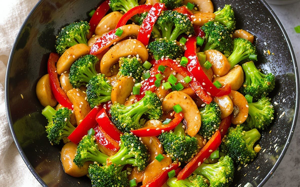 broccoli and mushroom stir fry_full recipe