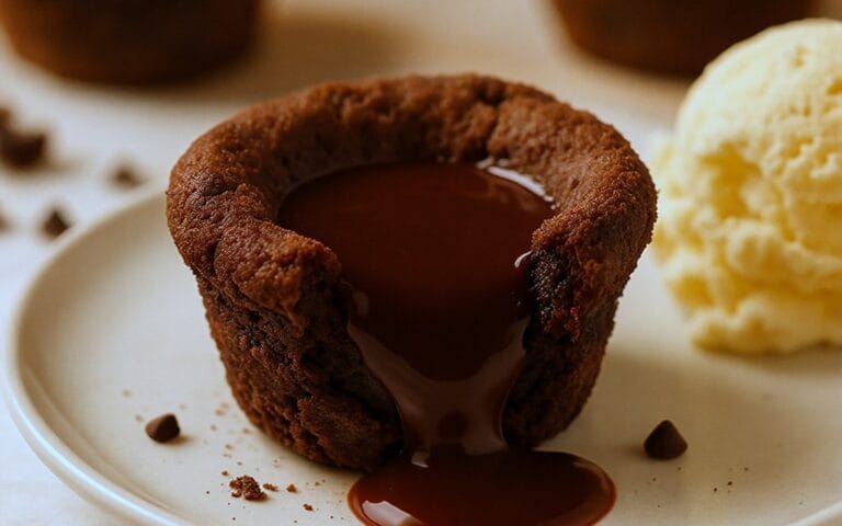 Easy & Yummy Chocolate Lava Cookies Cups