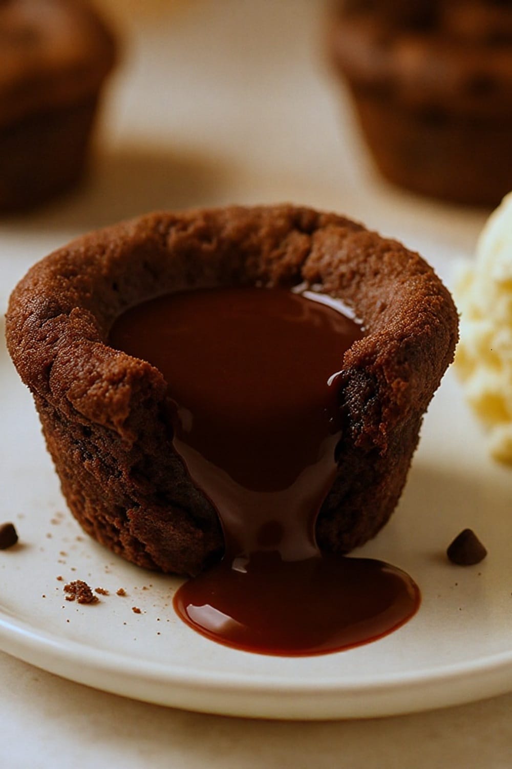 Easy & Yummy Chocolate Lava Cookies Cups