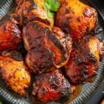 garlic chicken thighs recipe