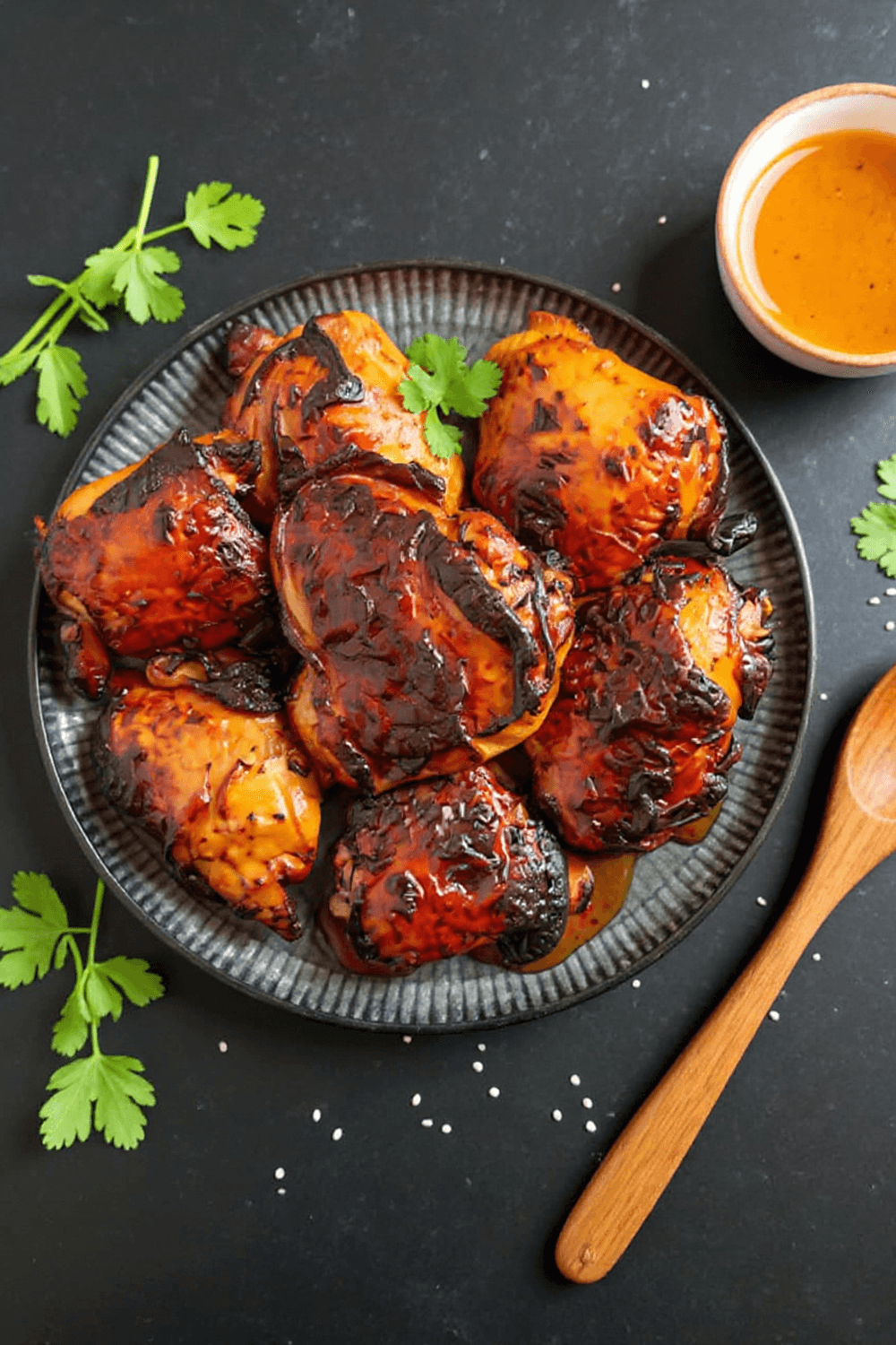 garlic chicken thighs