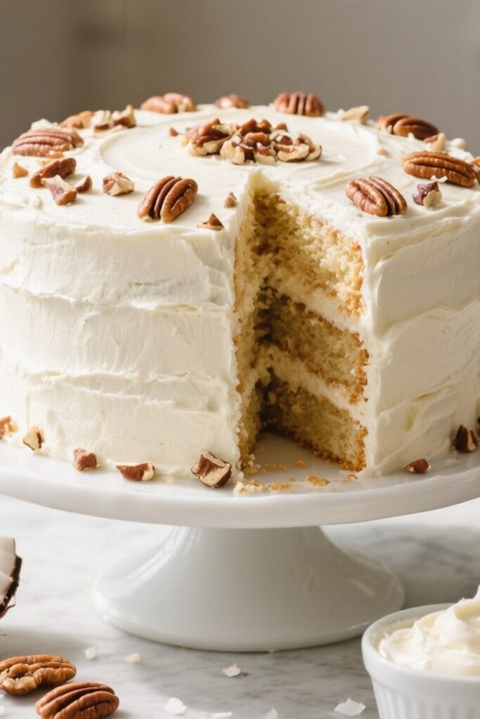 Italian Cream Cake_recipe