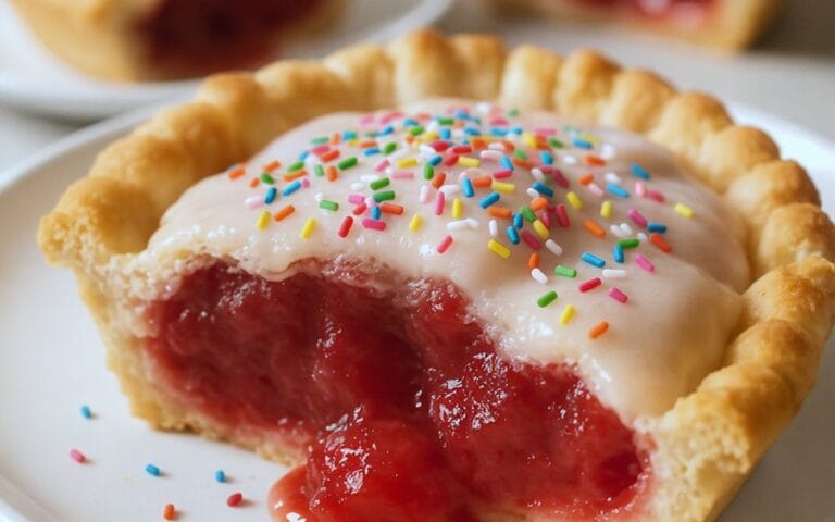 Strawberry Pop-Tart Pie Super Easy & Yummy
