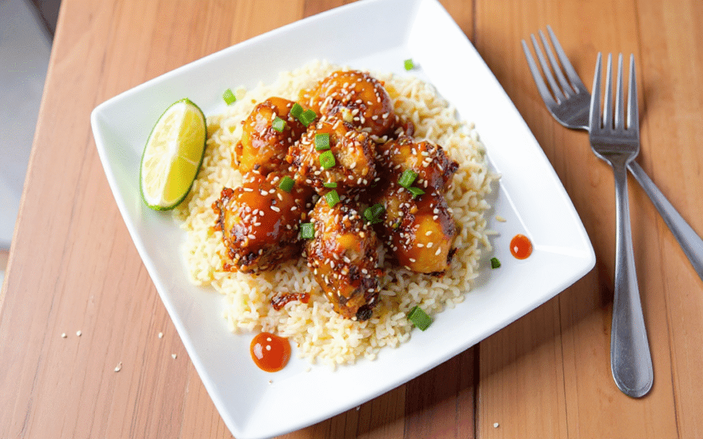 thai chicken bites recipe