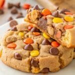 BIG REESE’S PEANUT BUTTER COOKIES Mouth Watering!