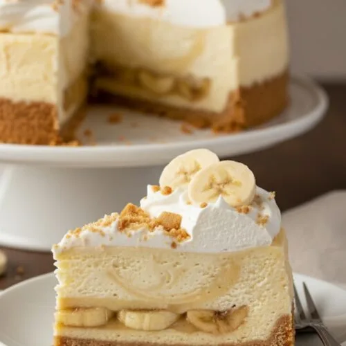 Banana Pudding Cheesecake Super Easy!