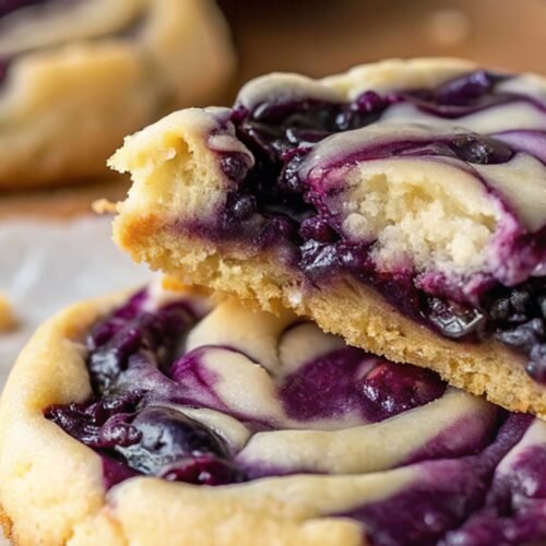 Blueberry Cheesecake Swirl Cookies The Best!