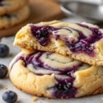 Blueberry Cheesecake Swirl Cookies The Best!