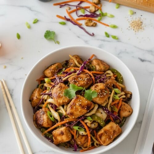 Juicy & Flavorful Chicken Cabbage Stir Fry