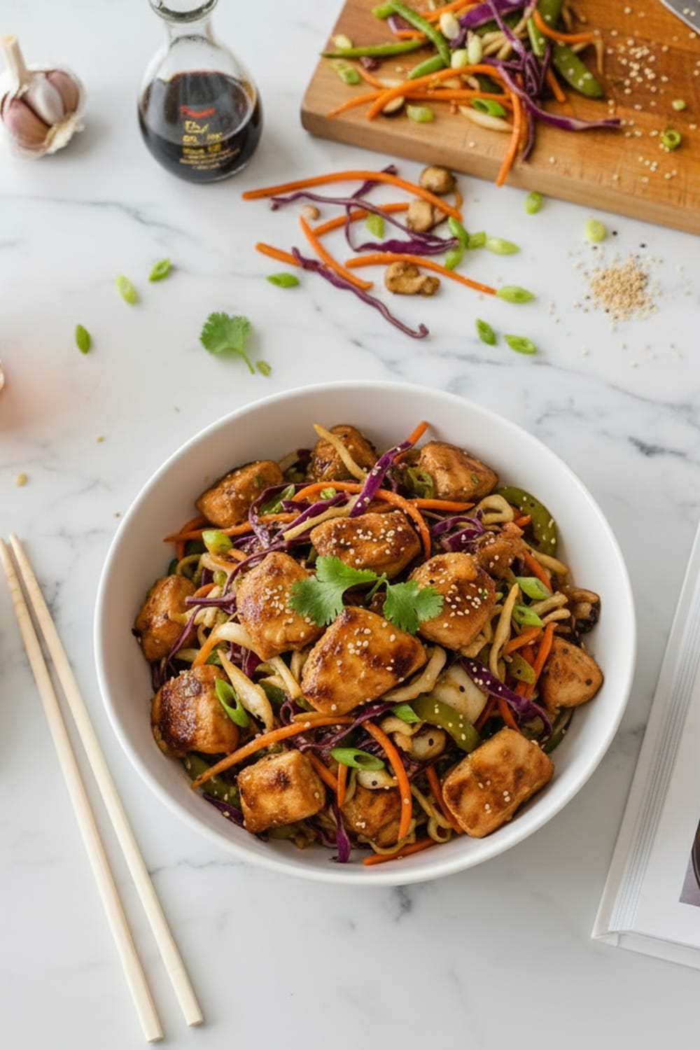 Juicy & Flavorful Chicken Cabbage Stir Fry
