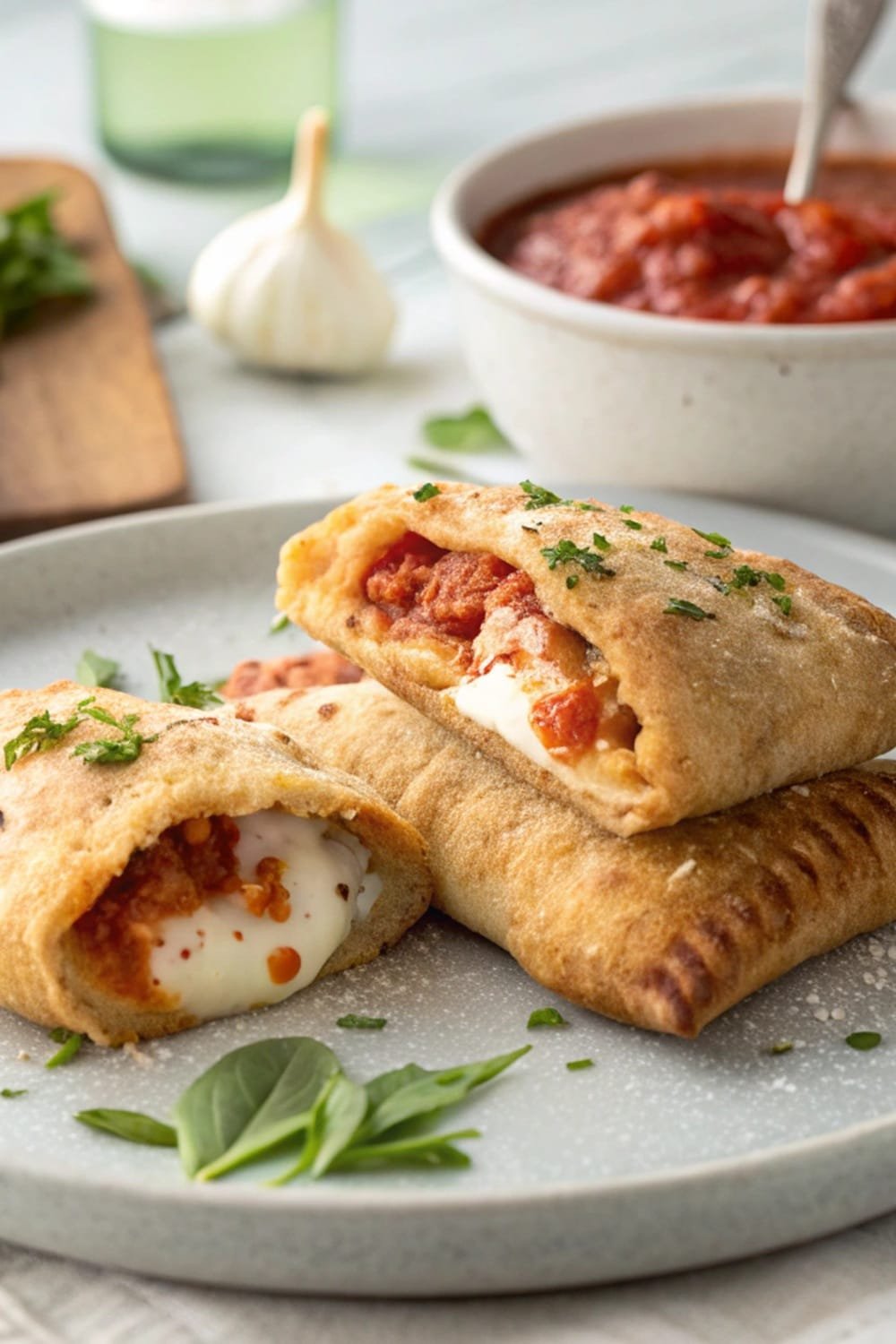 Mouth Watering! Chicken Parm Hot Pockets Recipe Extremely Yummy!