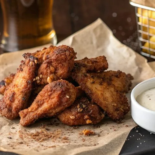 Dry Rub Baked Chicken Wings Extremely DELICIOUS!