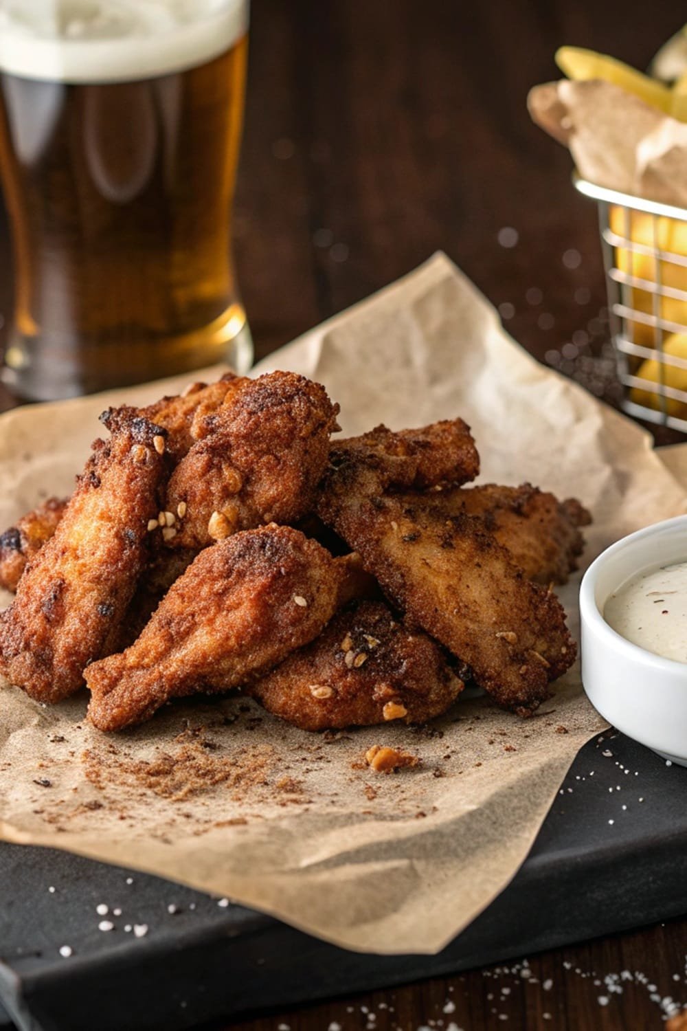 Dry Rub Baked Chicken Wings Extremely DELICIOUS!