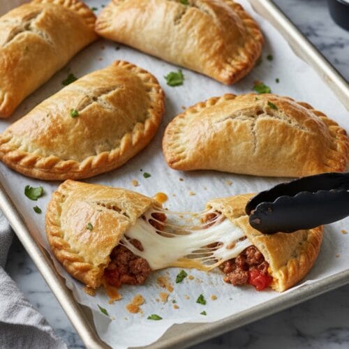 Cheesy & Flaky Beef & Cheese Empanadas