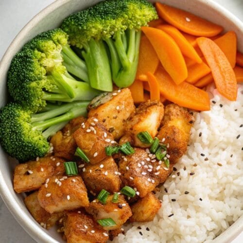 Healthy & Tasty Healthy Sticky Chicken Bowls - The Best Healthy Meal