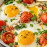 Mediterranean Baked Feta Eggs The Best EVER!