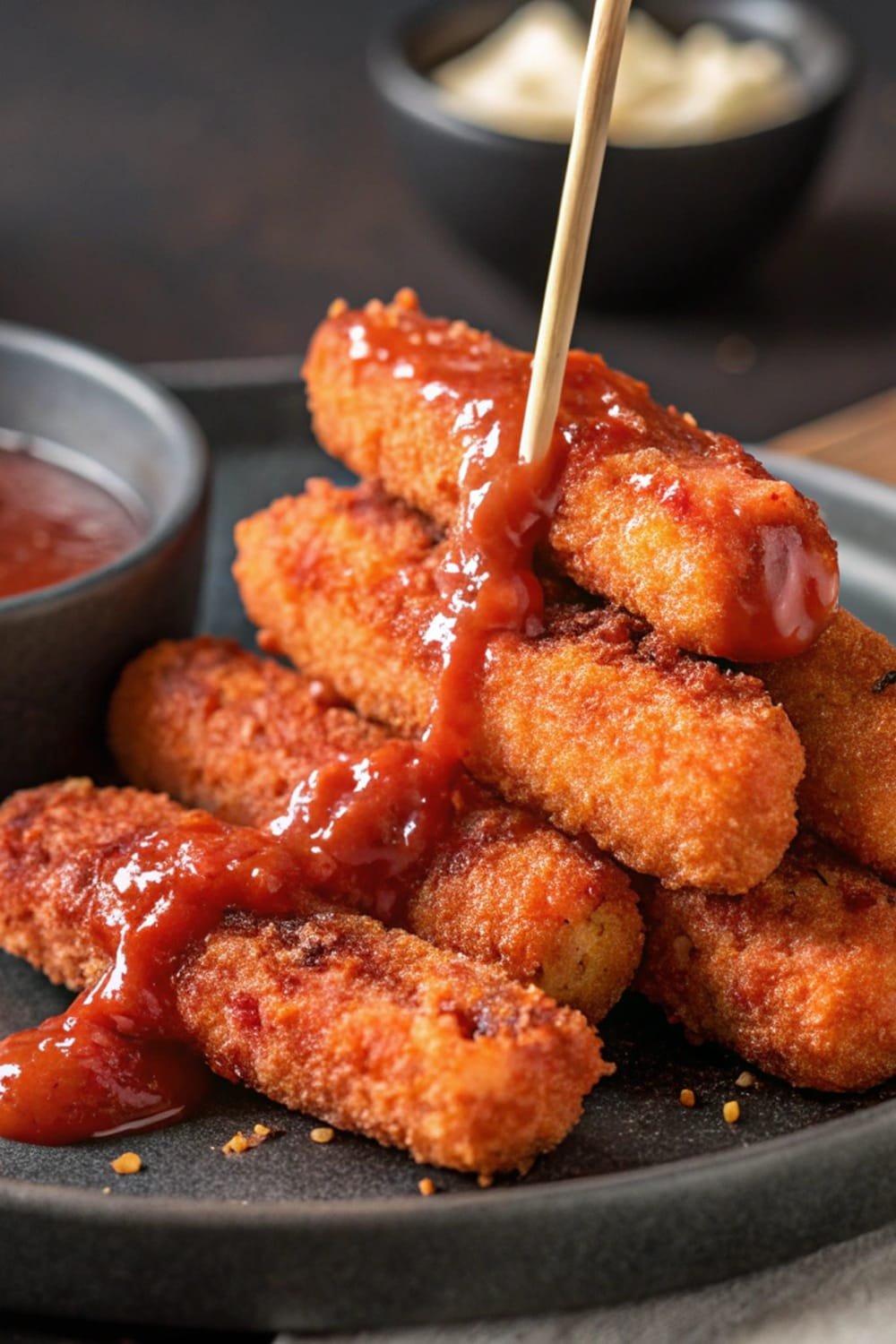Quick & Easy Nashville Hot Mozzarella Sticks Recipe