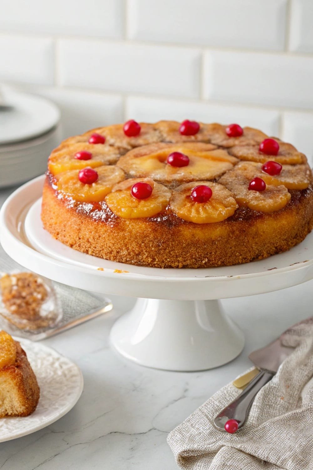 Moist & Flavorful Pineapple Upside Down Cake