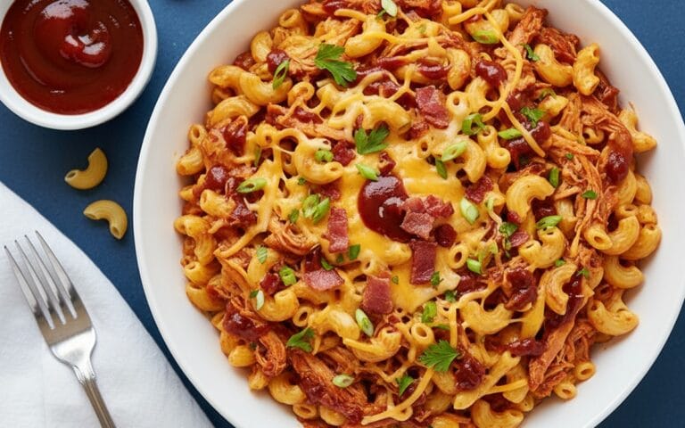 Shredded BBQ Chicken Mac & Cheese_recipe