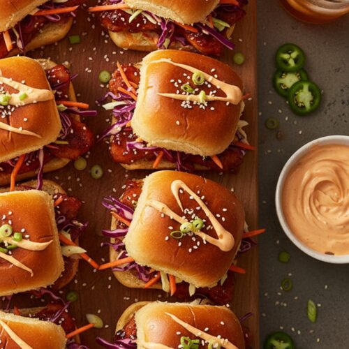Juicy & Flavorful Spicy Teriyaki Chicken Sliders