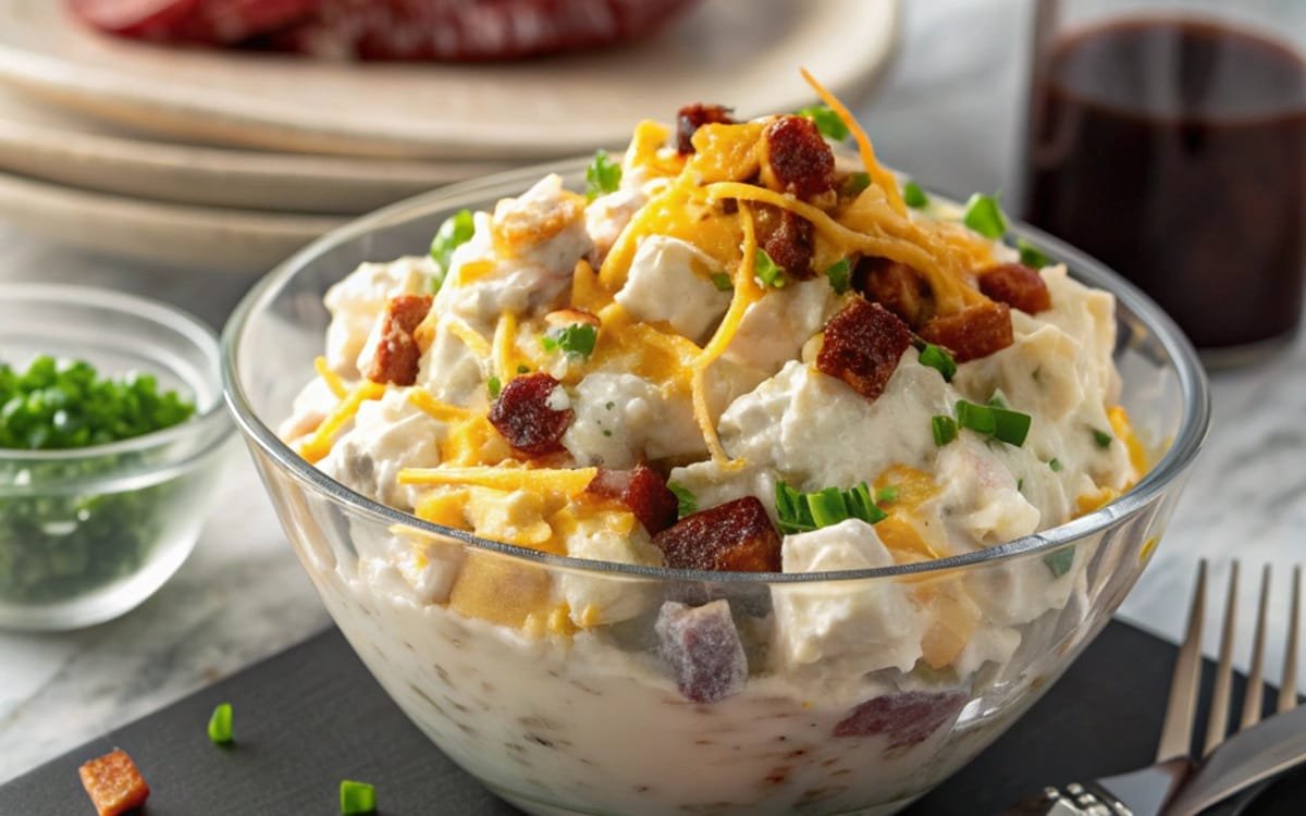 Steakhouse Potato Salad Extremely DELICIOUS!