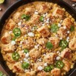 Creamy Street Corn Chicken Skillet