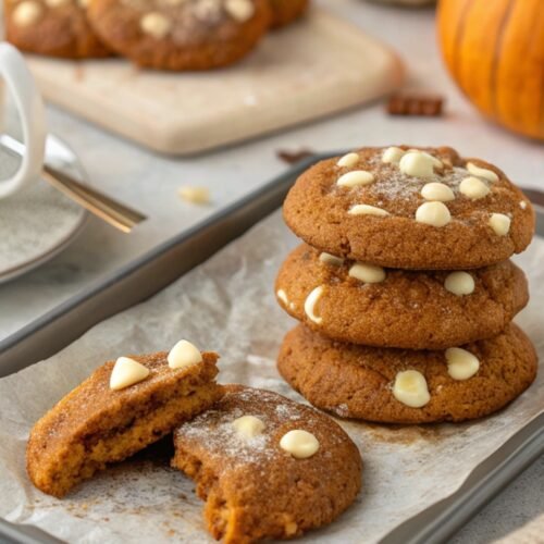 White Chocolate Pumpkin Easy & Delicious! Snickerdoodles