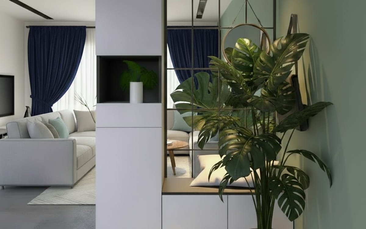 Modern & Stylish Divider Ideas for Living Room 14+